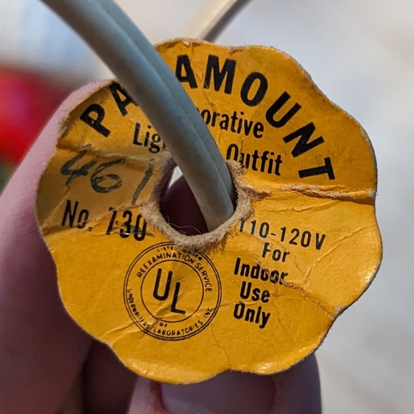 Vintage 1950s Santa Claus Paramount Wall Christmas Decor 50s Blow mold Holiday - Picture 6 of 11